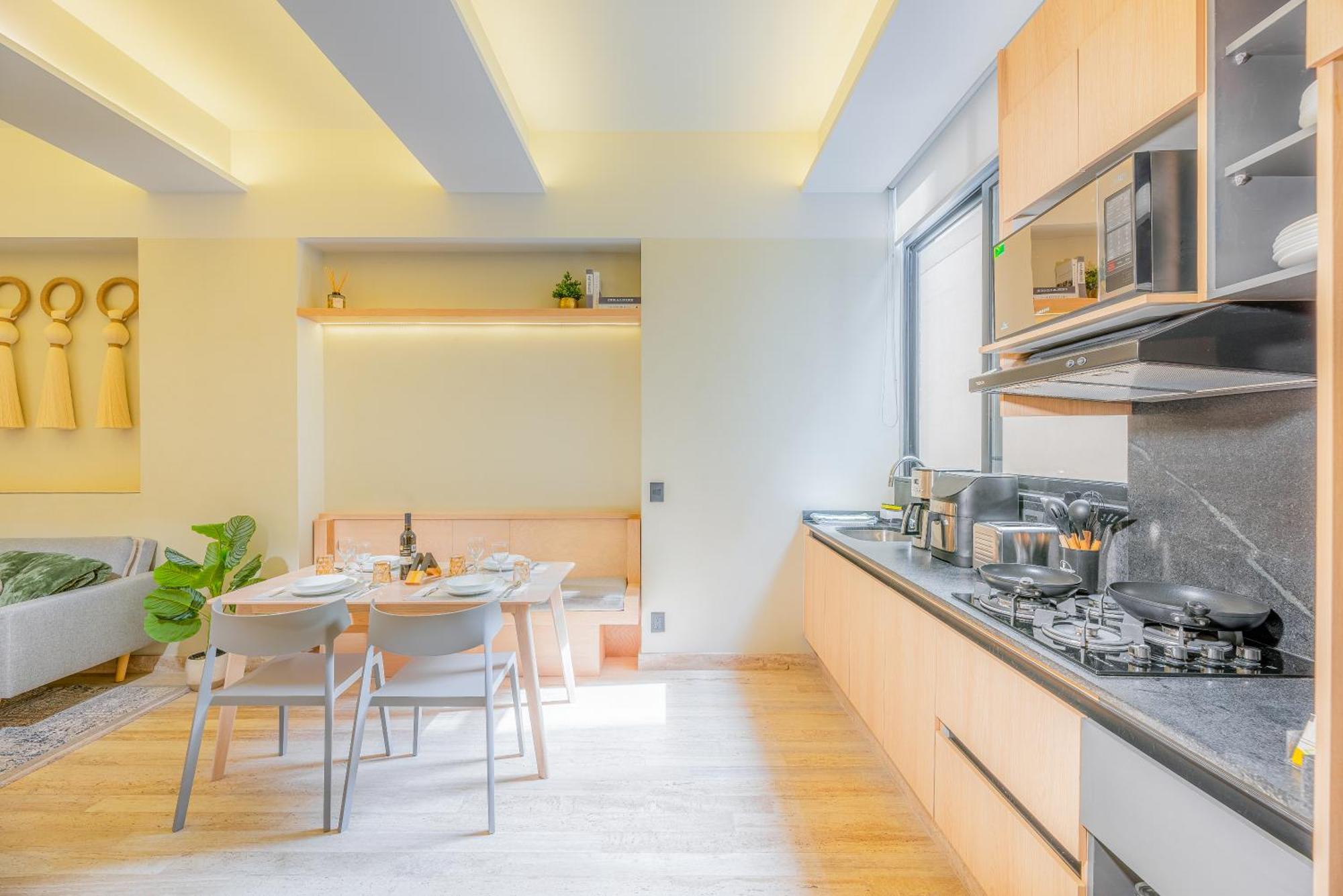 Capitalia - Luxury Apartments - Homero 墨西哥城 外观 照片