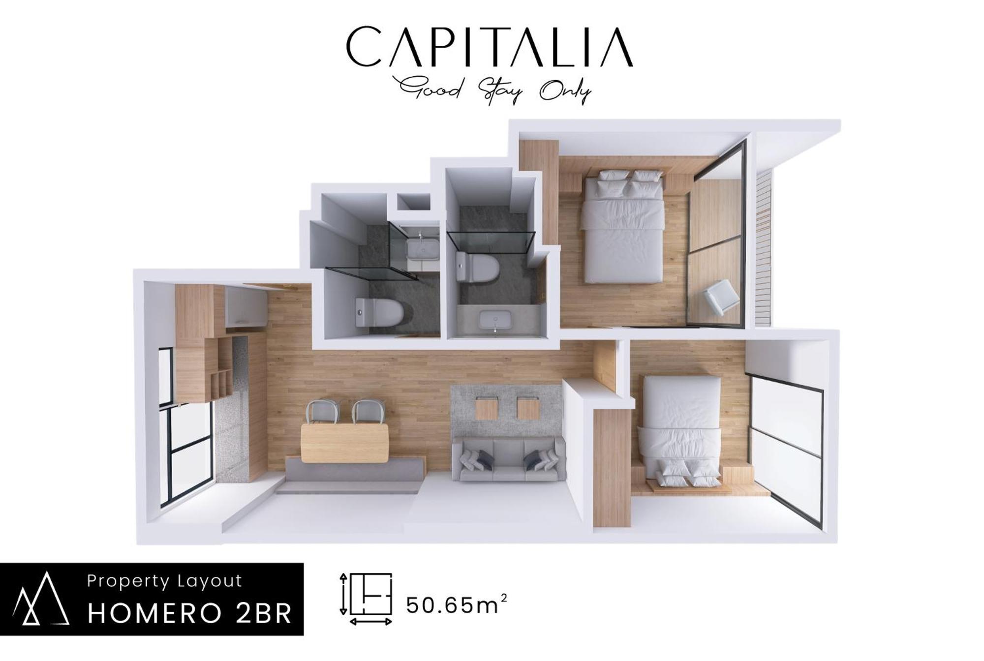Capitalia - Luxury Apartments - Homero 墨西哥城 客房 照片