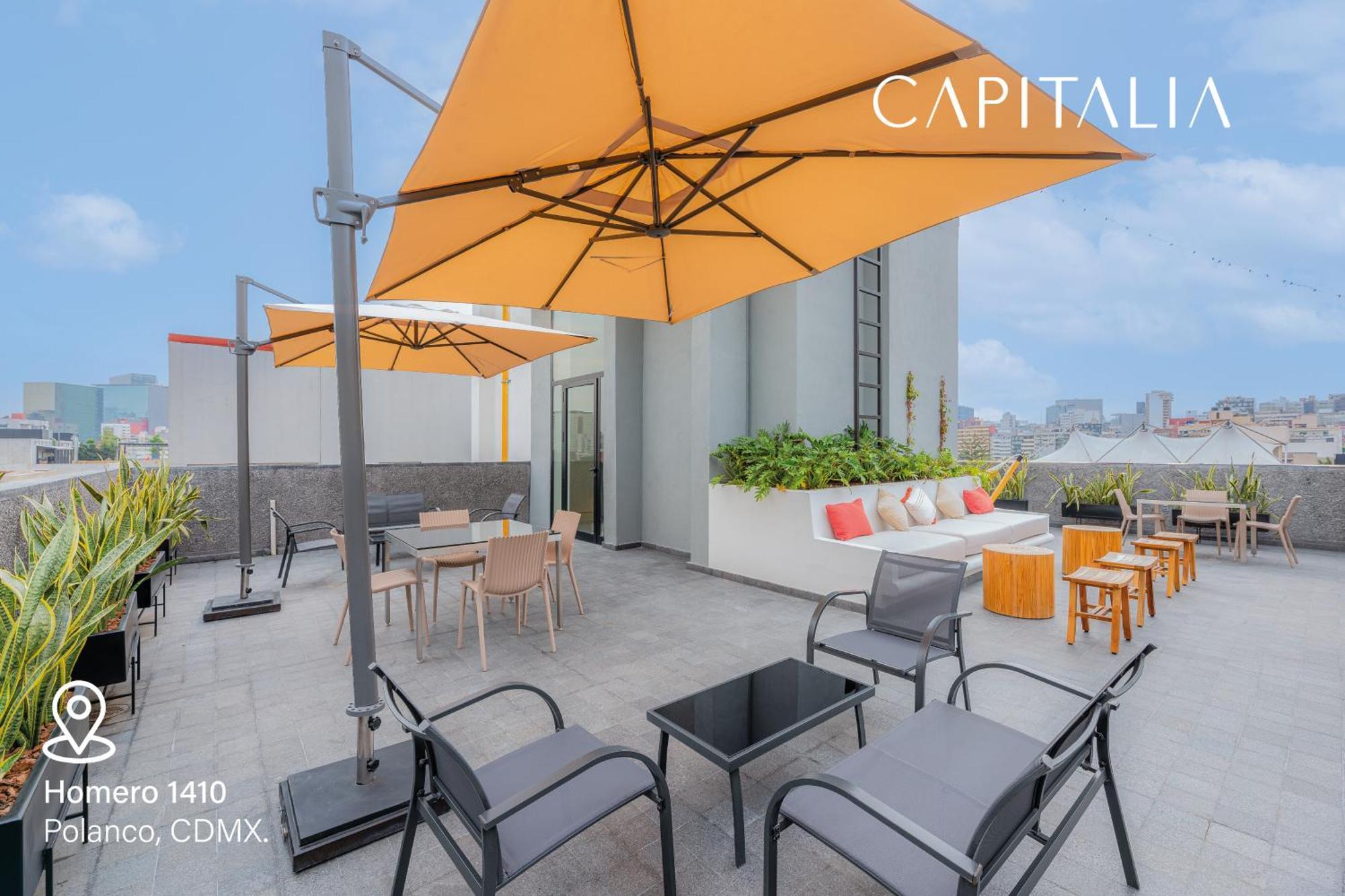 Capitalia - Luxury Apartments - Homero 墨西哥城 外观 照片
