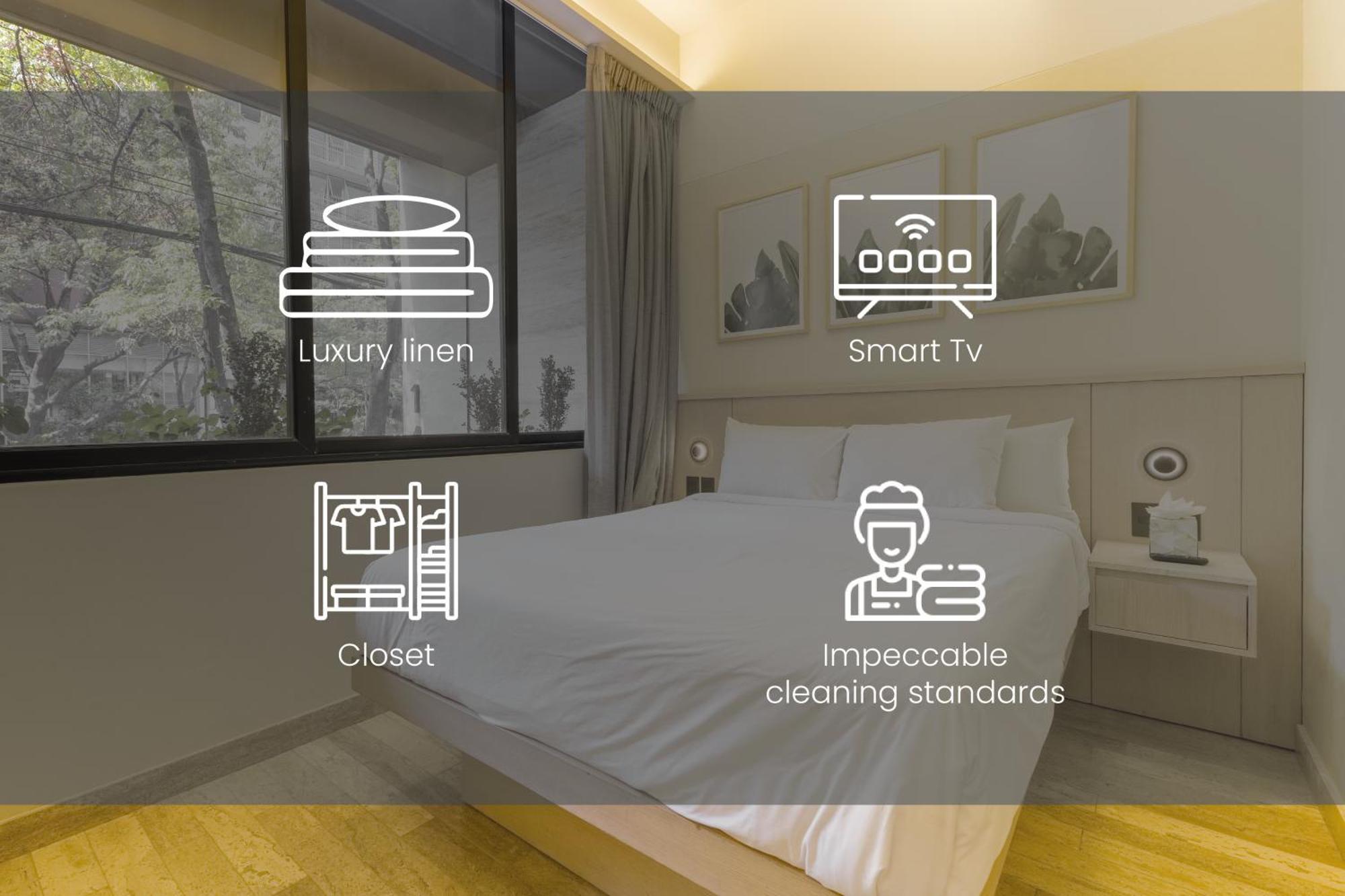 Capitalia - Luxury Apartments - Homero 墨西哥城 外观 照片